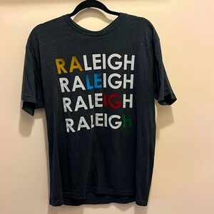 Raleigh, NC gray T-shirt, L